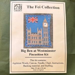 British Needlepoint Kit—Big Ben